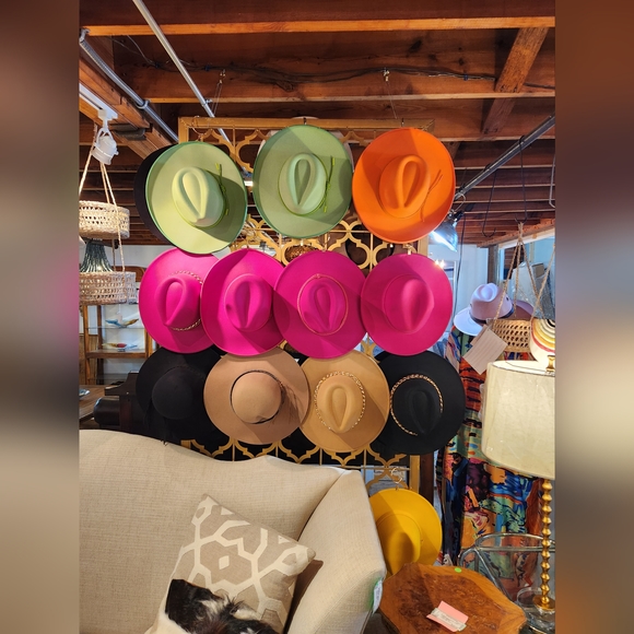 Bright Orange Fedora Brim - Super cute 😍 Unisex - Picture 6 of 17